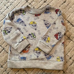 Paw Patrol 4T sweatshirt